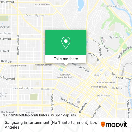 Sangsang Entertainment (No 1 Entertainment) map