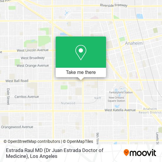 Mapa de Estrada Raul MD (Dr Juan Estrada Doctor of Medicine)