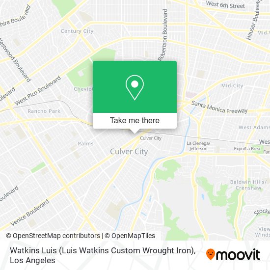 Mapa de Watkins Luis (Luis Watkins Custom Wrought Iron)