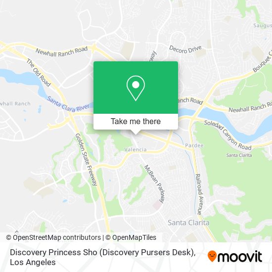 Discovery Princess Sho (Discovery Pursers Desk) map