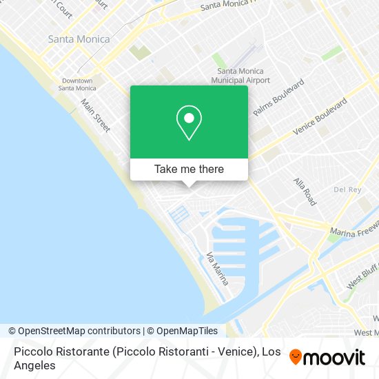 Piccolo Ristorante (Piccolo Ristoranti - Venice) map