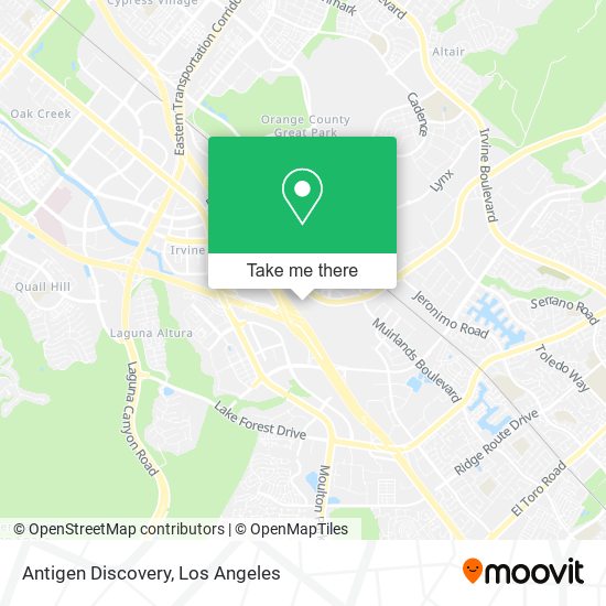 Antigen Discovery map