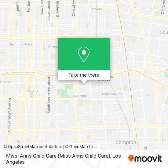 Mapa de Miss. Ann's Child Care (Miss Anns Child Care)