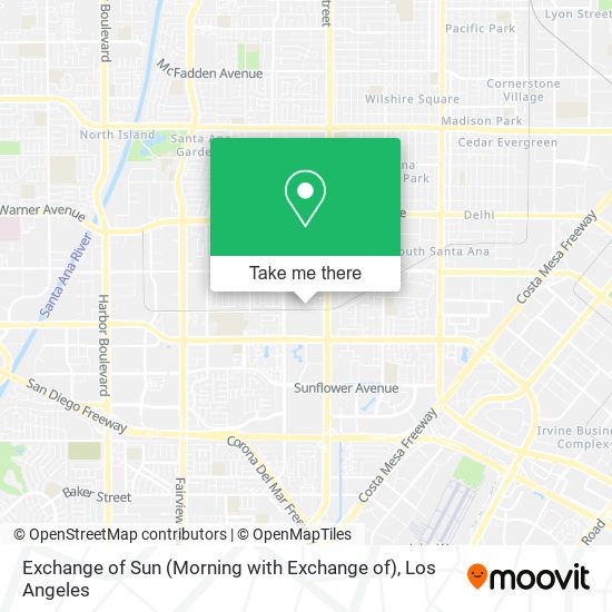 Exchange of Sun (Morning with Exchange of) map