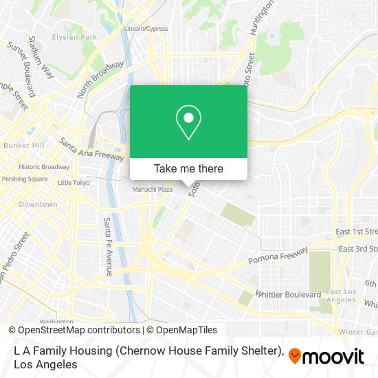 L A Family Housing (Chernow House Family Shelter) map