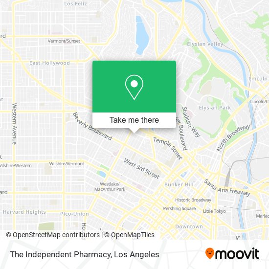 The Independent Pharmacy map
