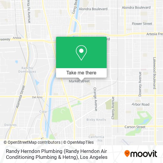 Mapa de Randy Herndon Plumbing (Randy Herndon Air Conditioning Plumbing & Hetng)