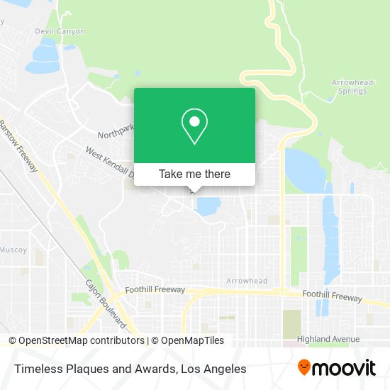 Timeless Plaques and Awards map