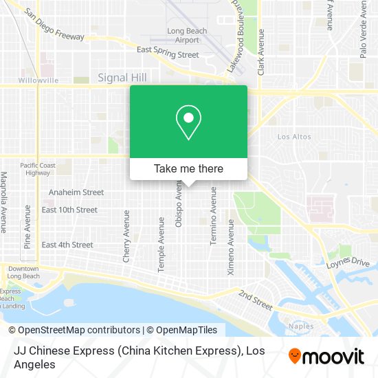 Mapa de JJ Chinese Express (China Kitchen Express)