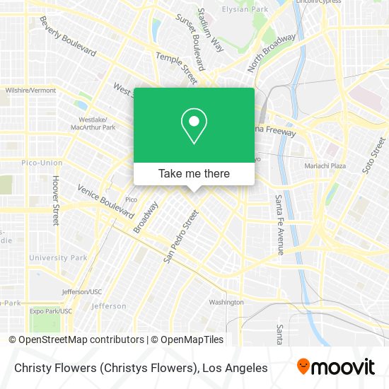 Christy Flowers (Christys Flowers) map