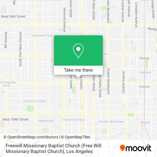 Freewill Missionary Baptist Church (Free Will Missionary Baptist Church) map