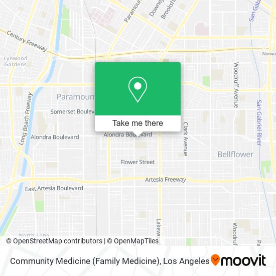 Community Medicine (Family Medicine) map