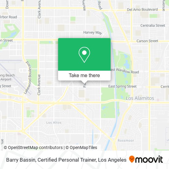 Mapa de Barry Bassin, Certified Personal Trainer