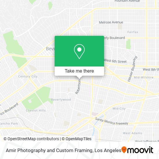 Amir Photography and Custom Framing map