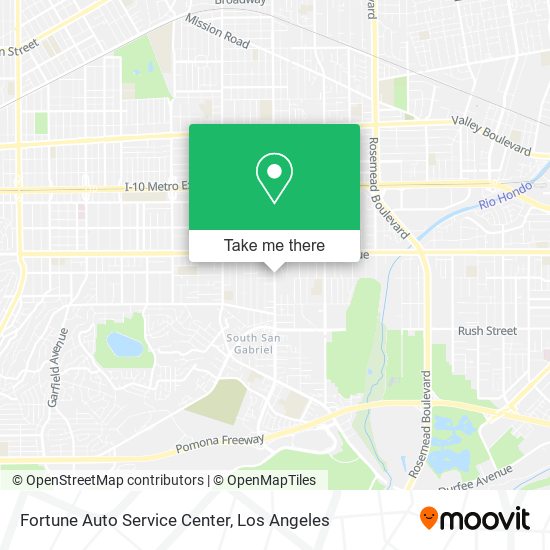 Mapa de Fortune Auto Service Center