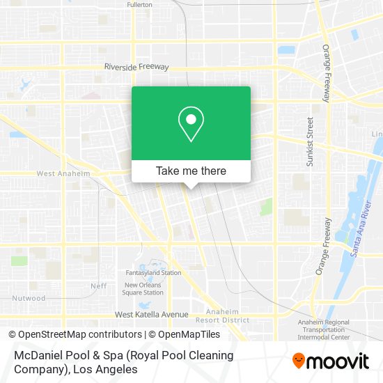 McDaniel Pool & Spa (Royal Pool Cleaning Company) map