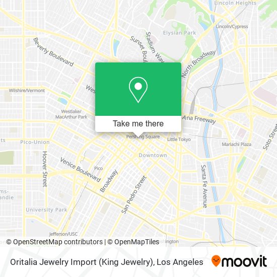 Oritalia Jewelry Import (King Jewelry) map