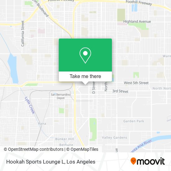 Hookah Sports Lounge L map
