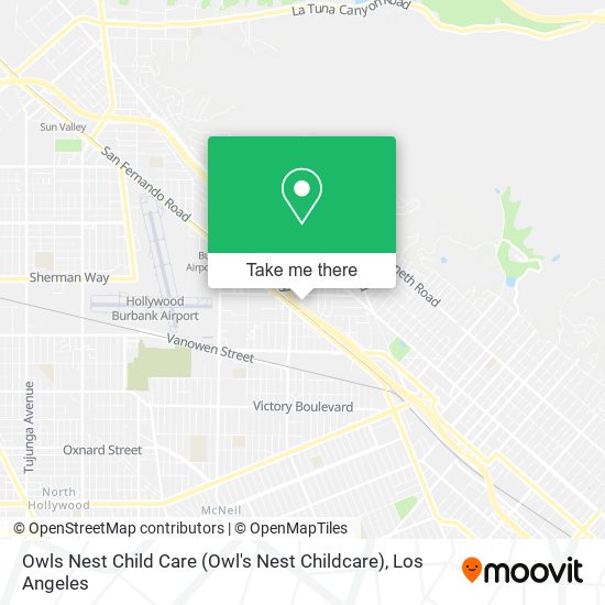 Mapa de Owls Nest Child Care (Owl's Nest Childcare)