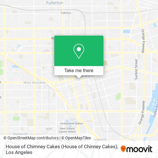 House of Chimney Cakes map