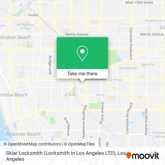 Sklar Locksmith (Locksmith In Los Angeles LTD) map