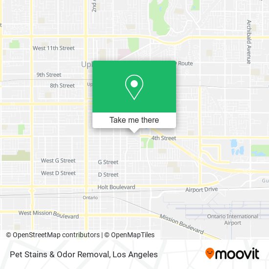 Pet Stains & Odor Removal map