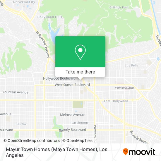 Mapa de Mayur Town Homes (Maya Town Homes)