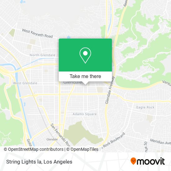 String Lights la map