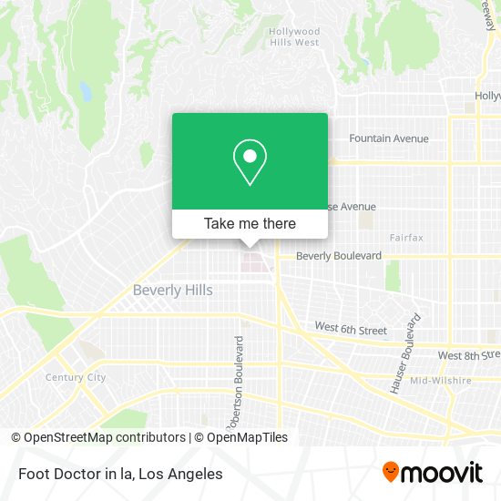 Foot Doctor in la map