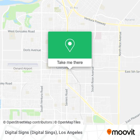 Digital Signs (Digital Sings) map