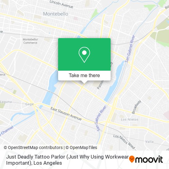 Just Deadly Tattoo Parlor (Just Why Using Workwear Important) map