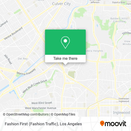 Mapa de Fashion First (Fashion Traffic)