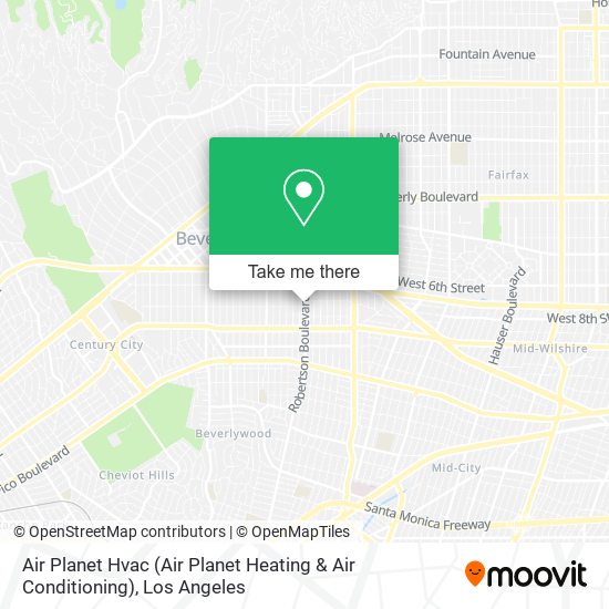 Mapa de Air Planet Hvac (Air Planet Heating & Air Conditioning)