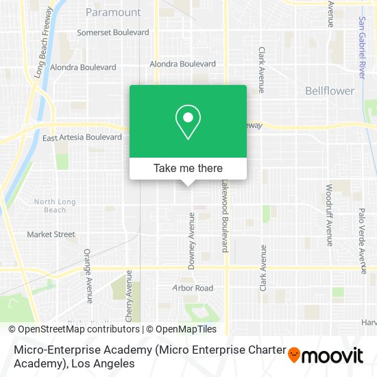 Micro-Enterprise Academy map
