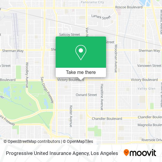 Progressive United Insurance Agency map