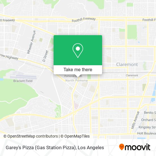 Mapa de Garey's Pizza (Gas Station Pizza)