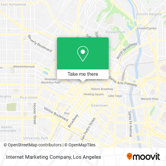 Mapa de Internet Marketing Company