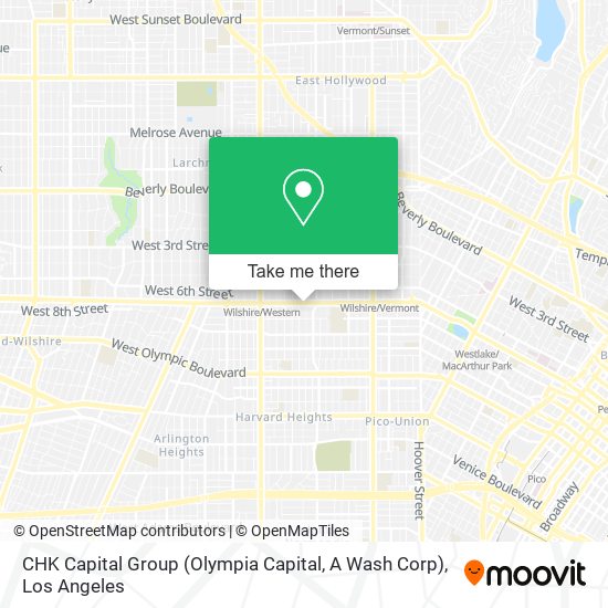 CHK Capital Group (Olympia Capital, A Wash Corp) map