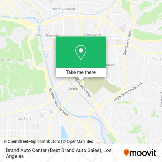 Mapa de Brand Auto Center (Best Brand Auto Sales)