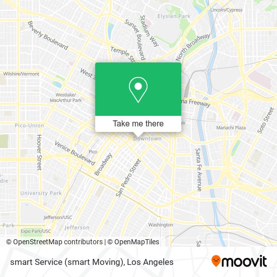 smart Service (smart Moving) map