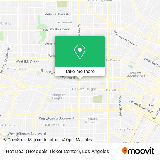 Hot Deal (Hotdeals Ticket Center) map