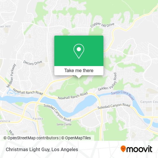 Christmas Light Guy map