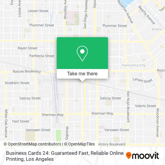 Business Cards 24: Guaranteed Fast, Reliable Online Printing map