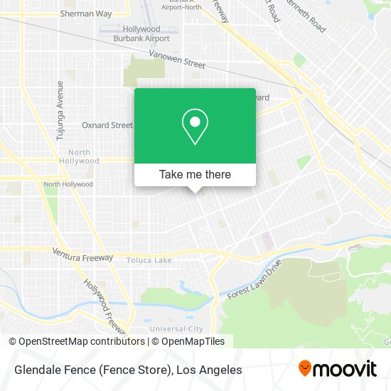 Mapa de Glendale Fence (Fence Store)