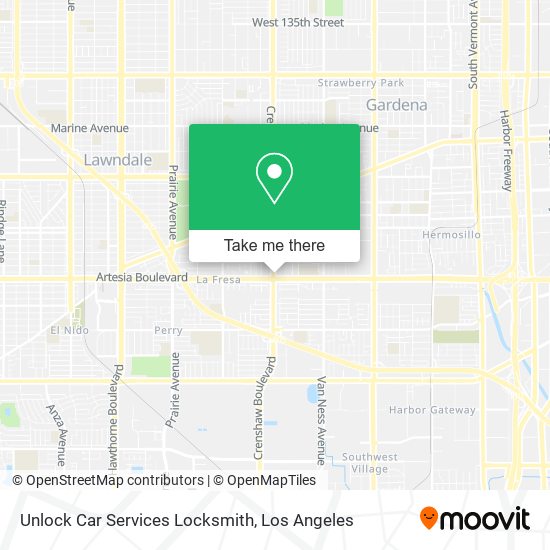 Unlock Car Services Locksmith map