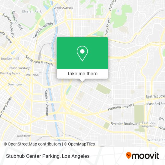 Stubhub Center Parking map