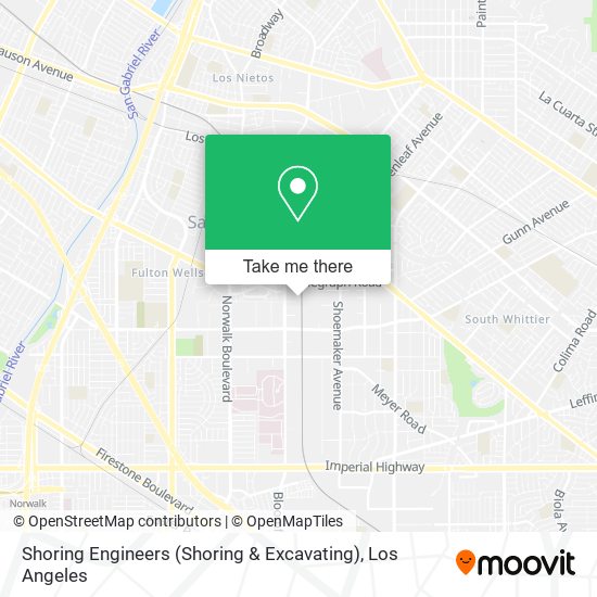 Shoring Engineers (Shoring & Excavating) map