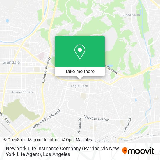 Mapa de New York Life Insurance Company (Parrino Vic New York Life Agent)