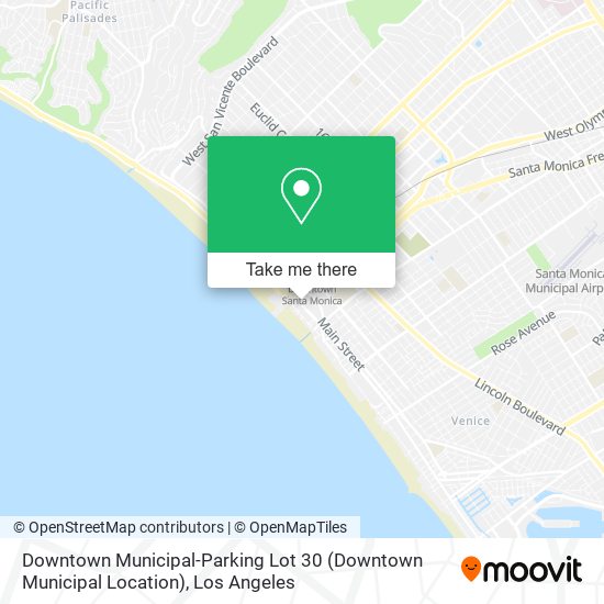 Downtown Municipal-Parking Lot 30 (Downtown Municipal Location) map
