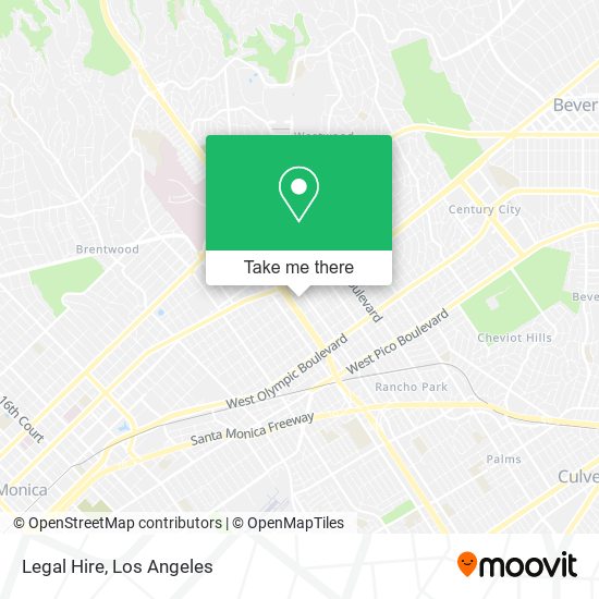 Legal Hire map